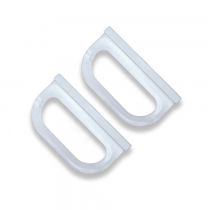 Крепление для м/с бел.пластик (верх-низ) 