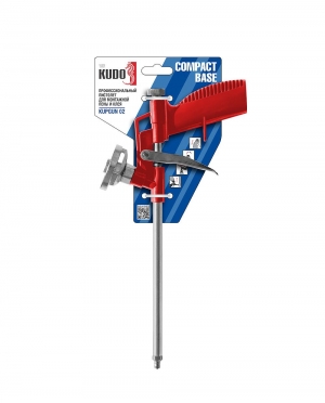 Профессиональный пистолет для монтажной пены и клея KUDO COMPACT BASE 