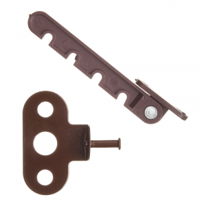 Ограничитель открывания коричневый пластик Ограничитель открывания коричневый пластик