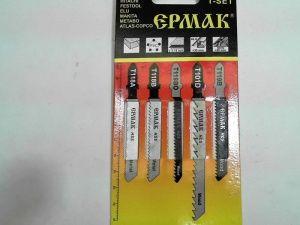 Пилки для лобзика Ермак Т-144 набор 