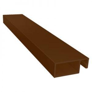 Профиль для м/с коричневый 